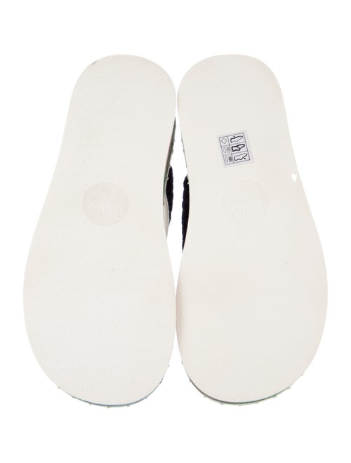 Chloé Rubber Whipstitch Trim Flip Flops