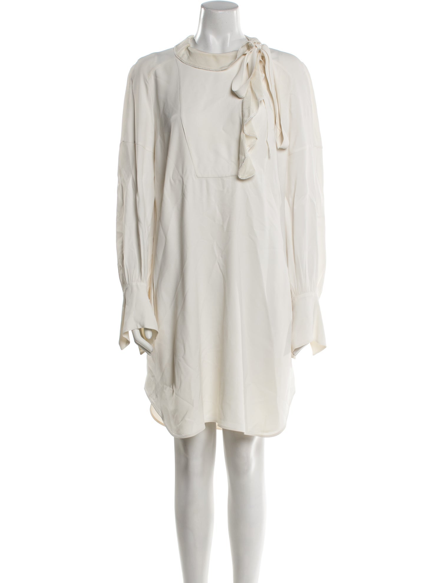 Chloé Silk Knee-Length Dress