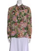 Chloé Silk Floral Print Blouse