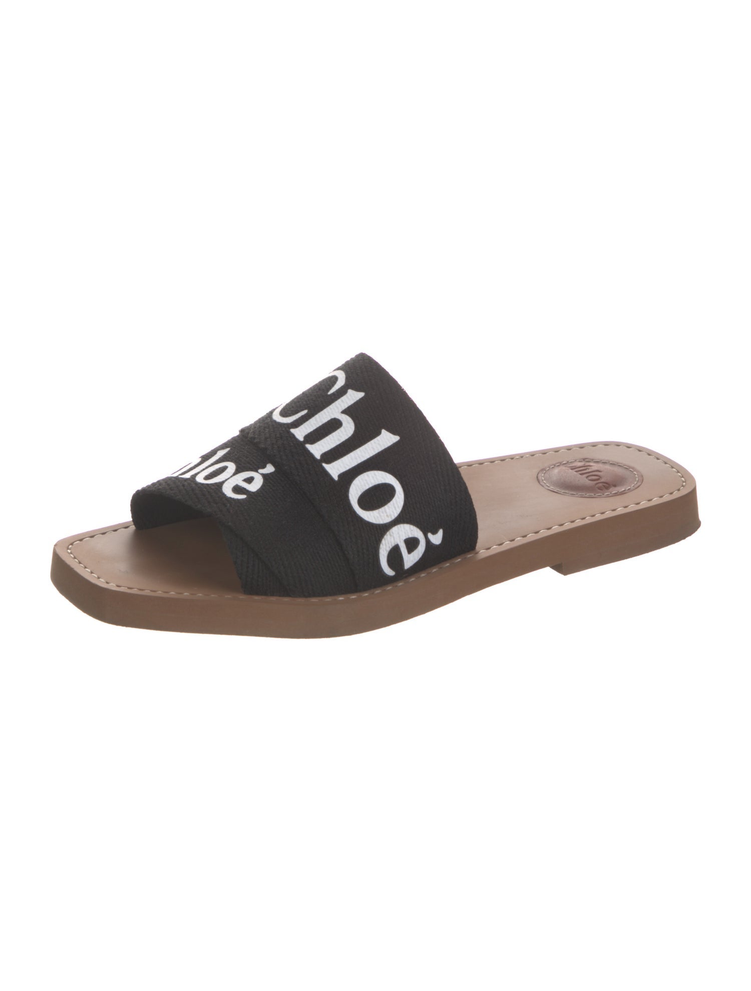 Chloé Canvas Printed Slides