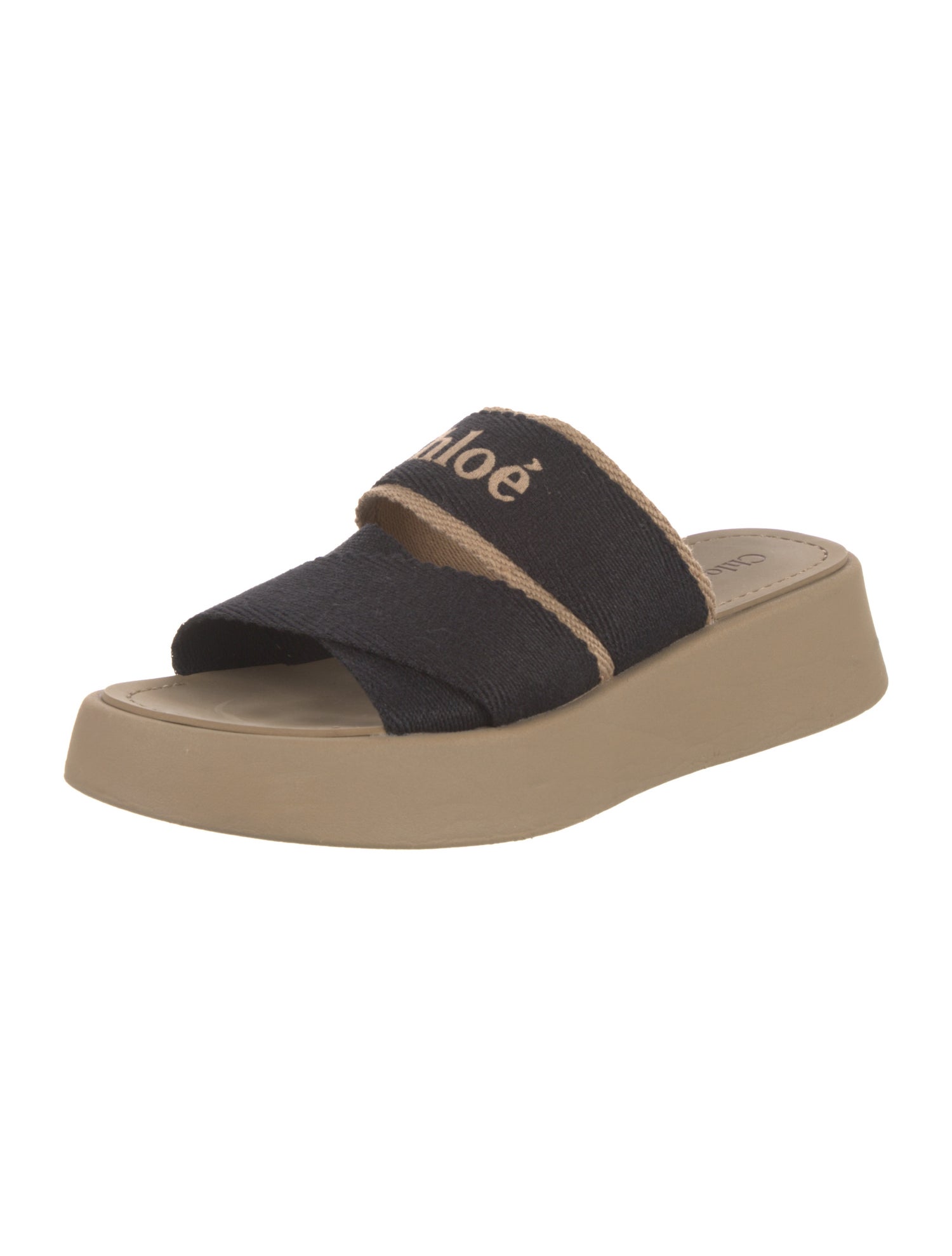 Chloé Canvas Printed Slides