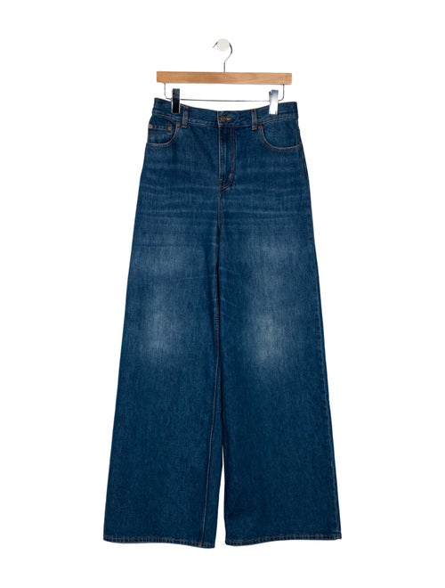 Chloé High-Rise Wide Leg Jeans