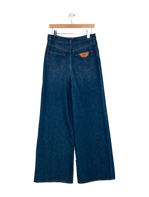 Chloé High-Rise Wide Leg Jeans