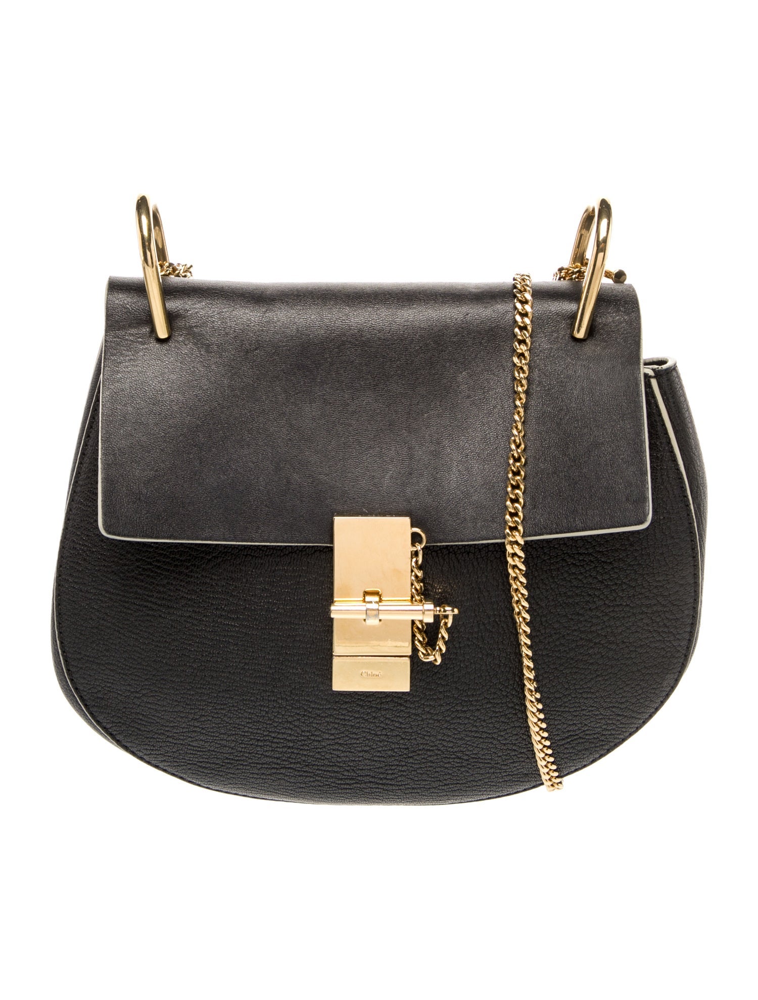 Chloé Leather Drew Small