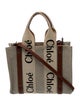 Chloé Canvas Woody Small