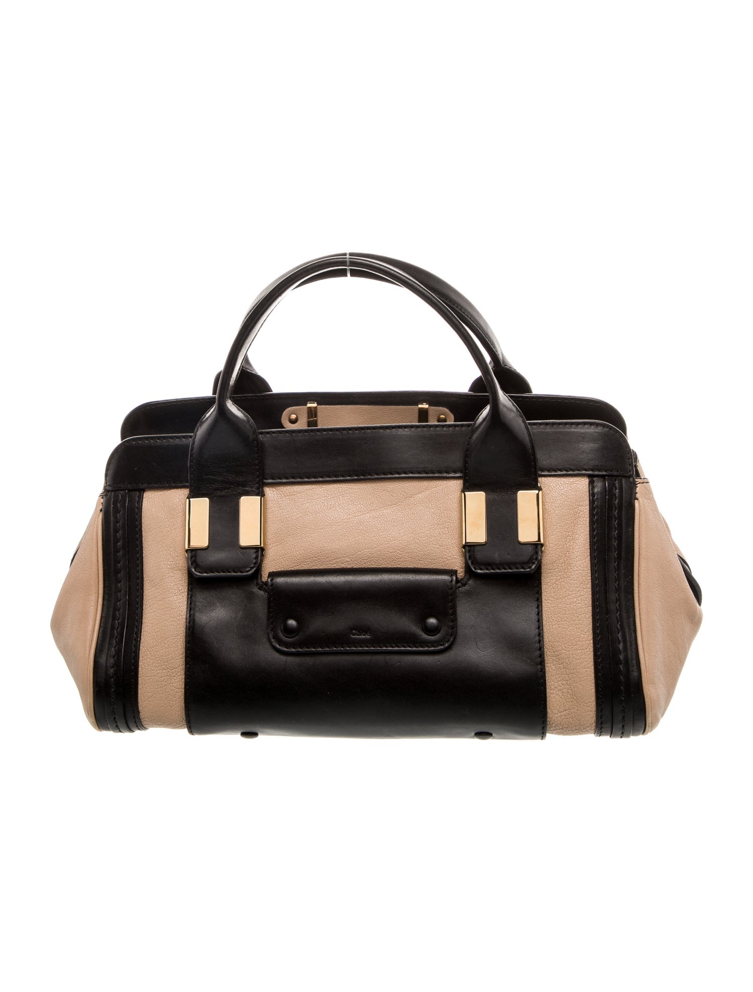 Chloé Leather Top Handle Bag