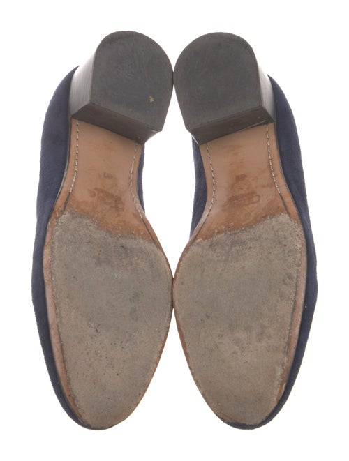 Chloé Suede Scalloped Accent Pumps
