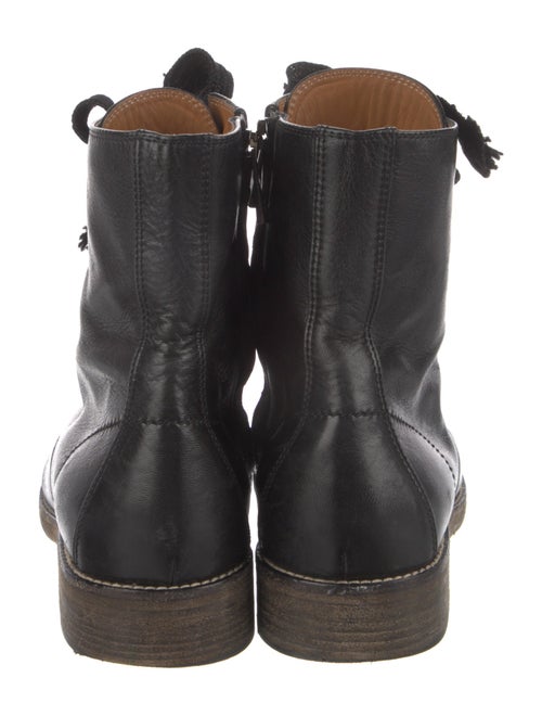 Chloé Leather Combat Boots
