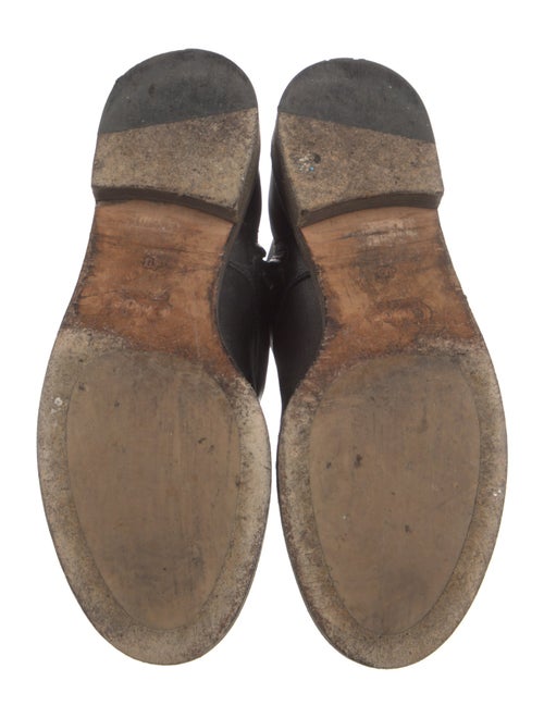 Chloé Leather Combat Boots