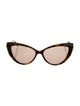 Chloé Cat-Eye Mirrored Sunglasses