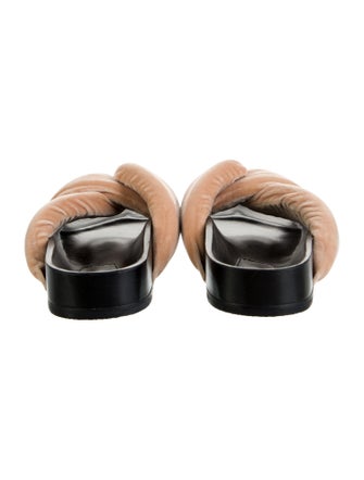 Chloé Velvet Slides