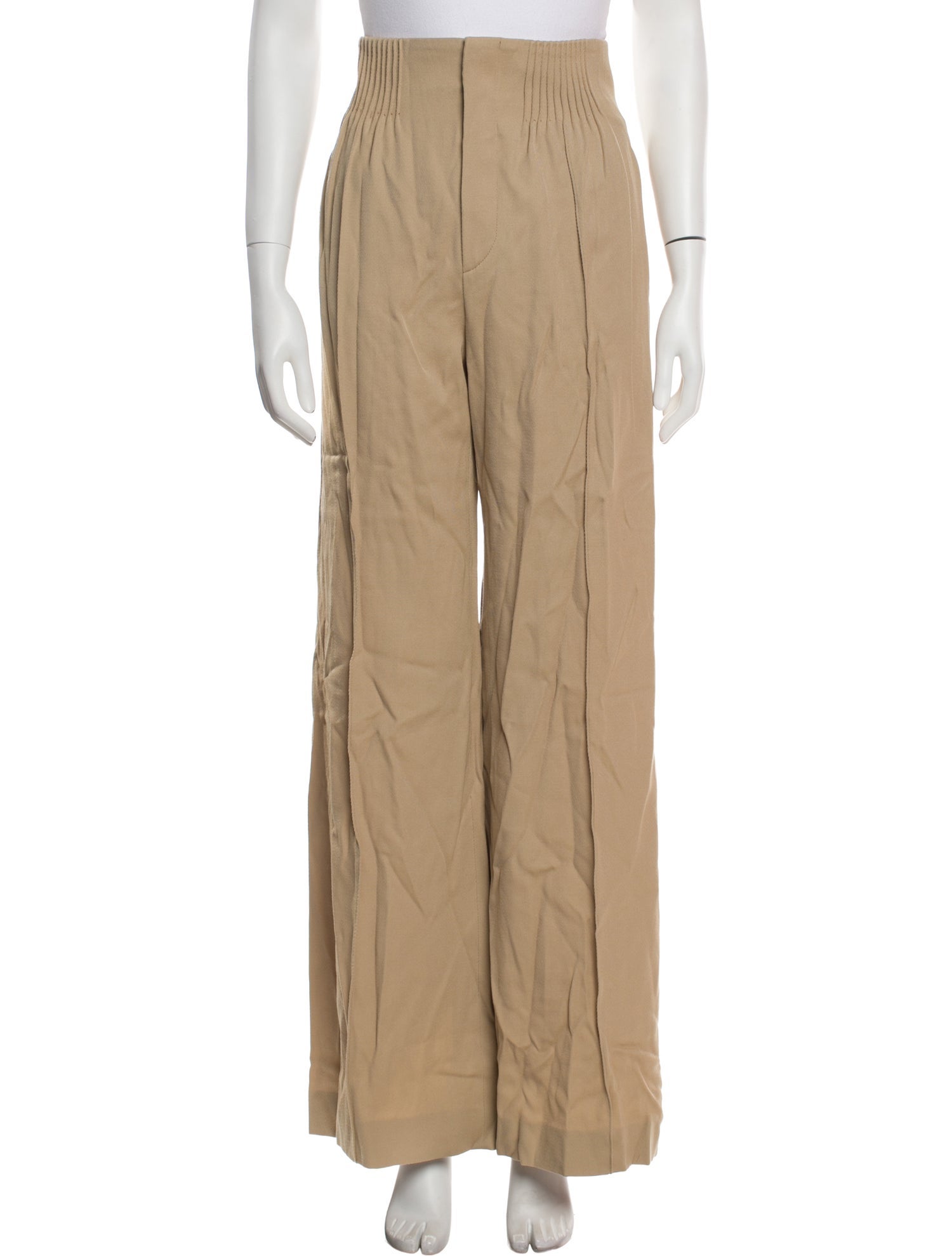 Chloé Virgin Wool Wide Leg Pants w/ Tags