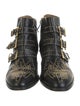 Chloé Leather Studded Accents Boots