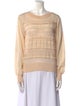 Chloé Crew Neck Long Sleeve Sweatshirt