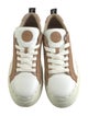 Chloé Leather Colorblock Pattern Sneakers
