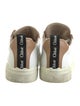 Chloé Leather Colorblock Pattern Sneakers