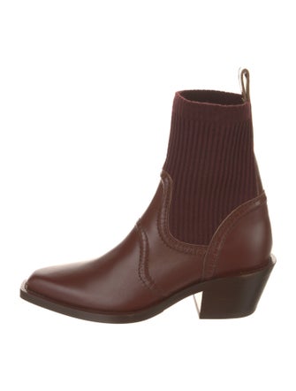 Chloé Leather Chelsea Boots