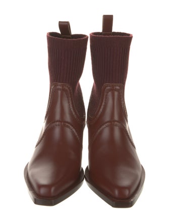 Chloé Leather Chelsea Boots