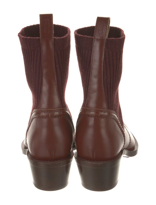 Chloé Leather Chelsea Boots