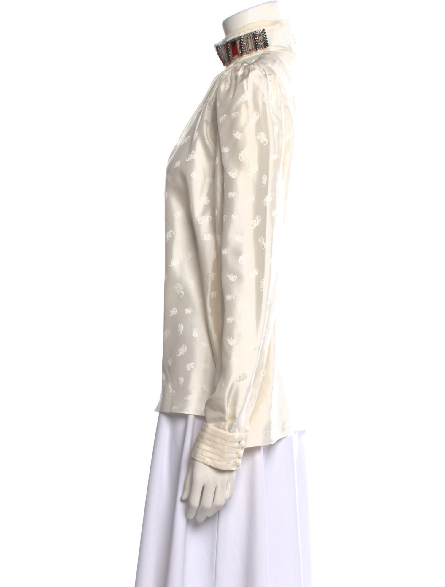 Chloé Silk Printed Blouse