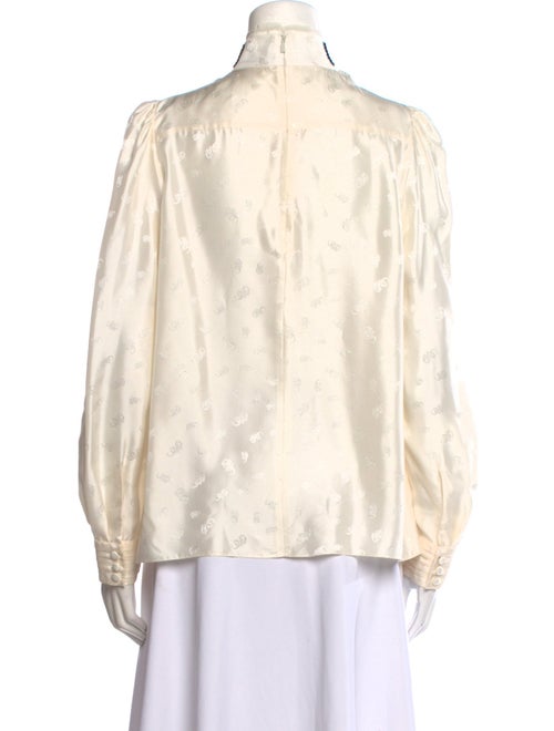 Chloé Silk Printed Blouse