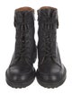 Chloé Leather Combat Boots