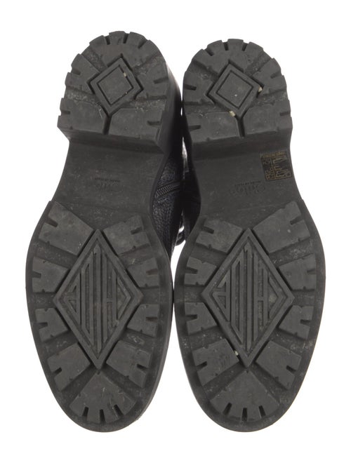 Chloé Leather Combat Boots