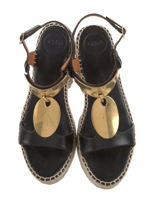 Chloé Leather Espadrilles
