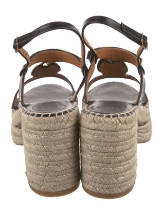Chloé Leather Espadrilles