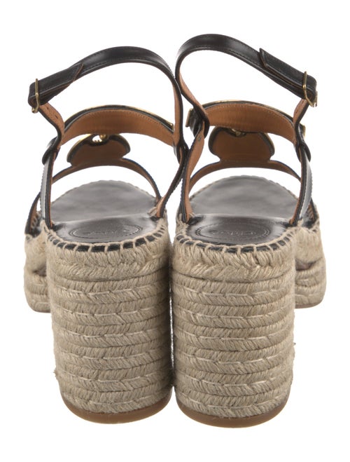 Chloé Leather Espadrilles