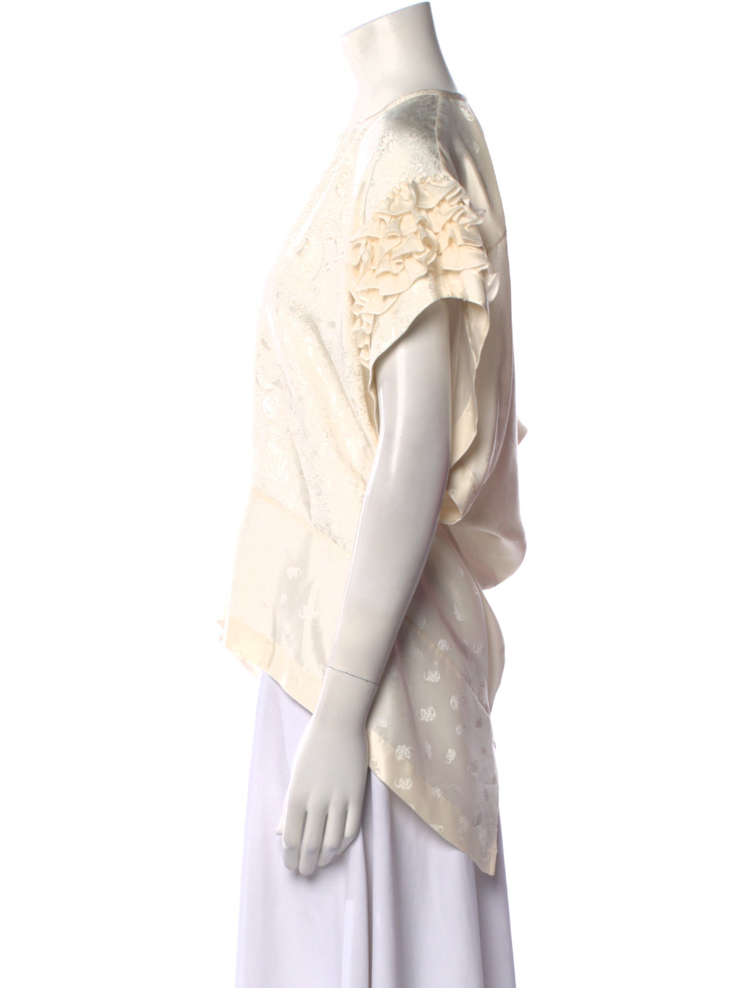 Chloé Silk Printed Blouse w/ Tags