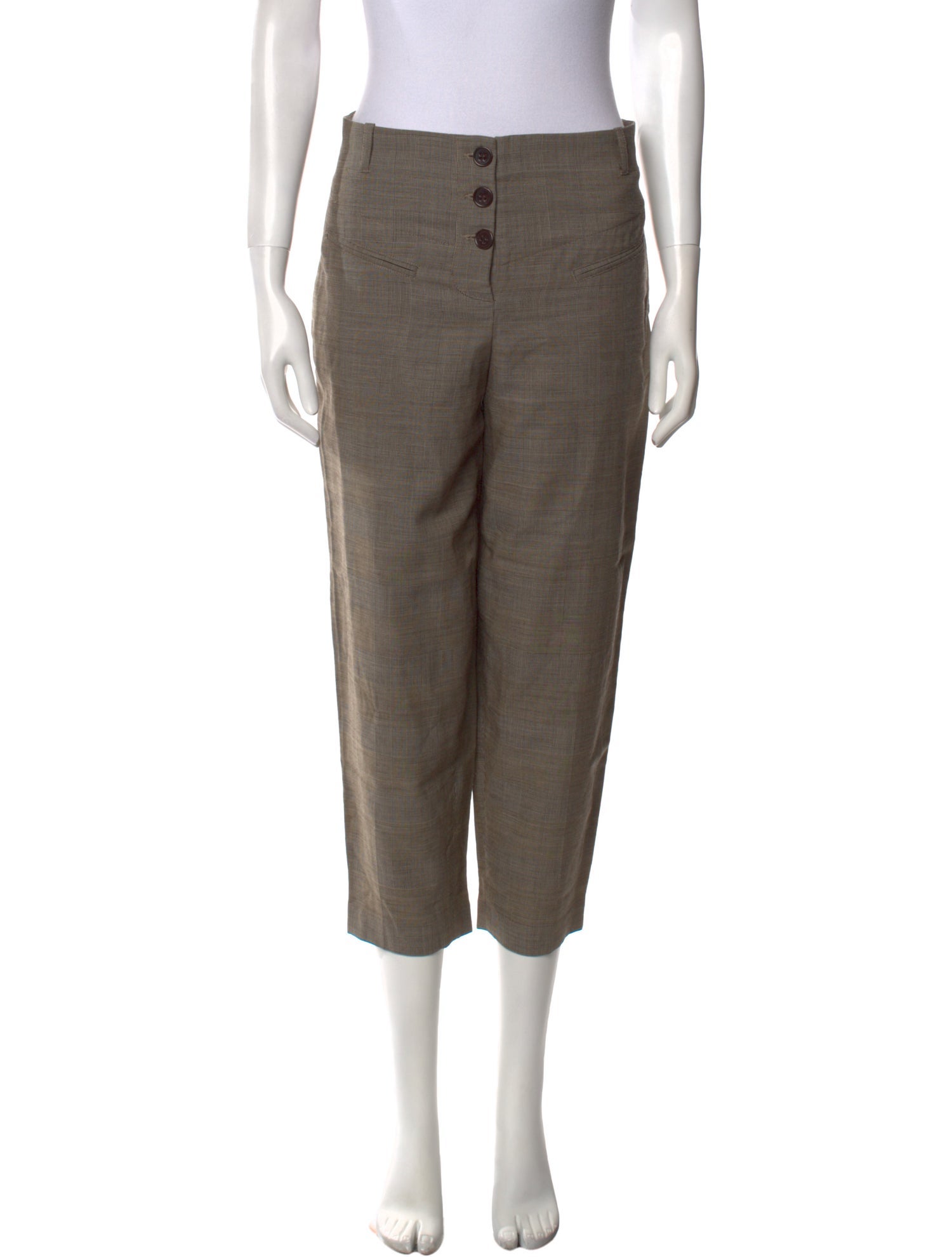 Chloé Wool Straight Leg Pants