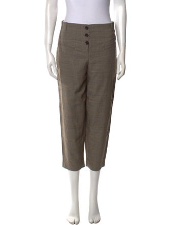 Chloé Wool Straight Leg Pants