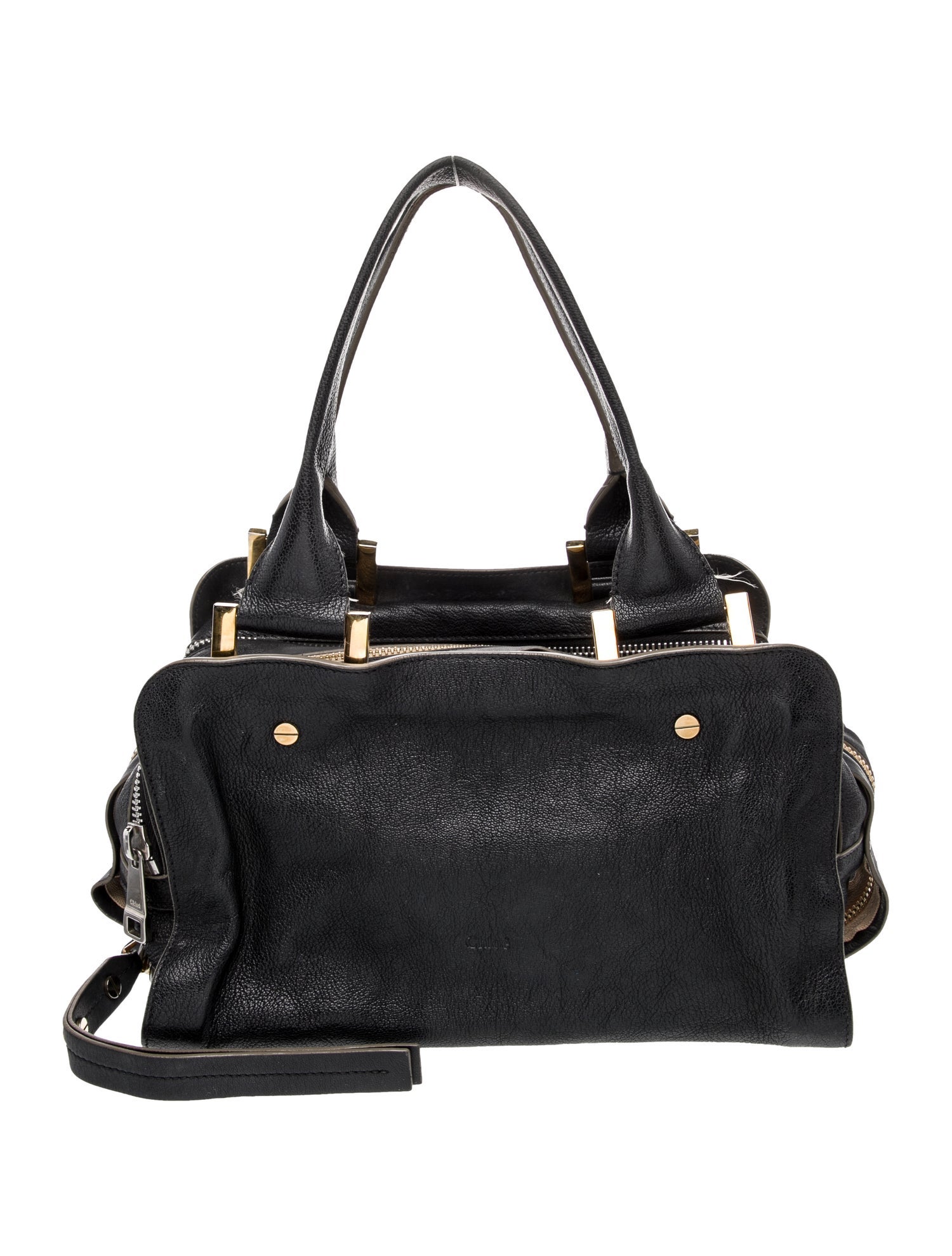 Chloé Leather Top Handle Bag Vintage