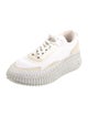 Chloé Whipstitch Trim Sneakers