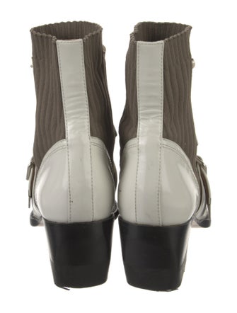Chloé Leather Lace-Up Boots
