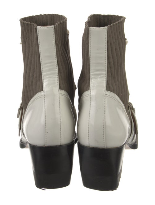 Chloé Leather Lace-Up Boots