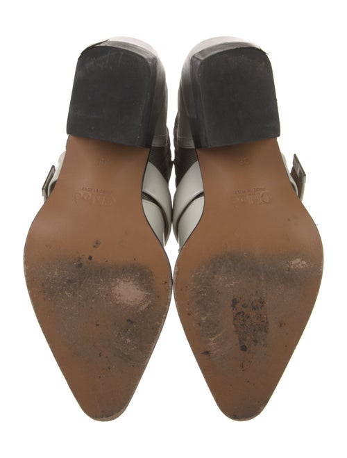 Chloé Leather Lace-Up Boots