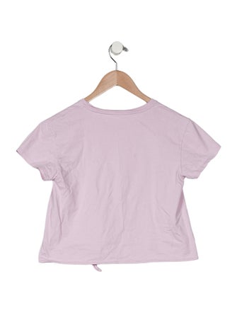 Chloé Girls Short Sleeve Heart Graphic Shirt