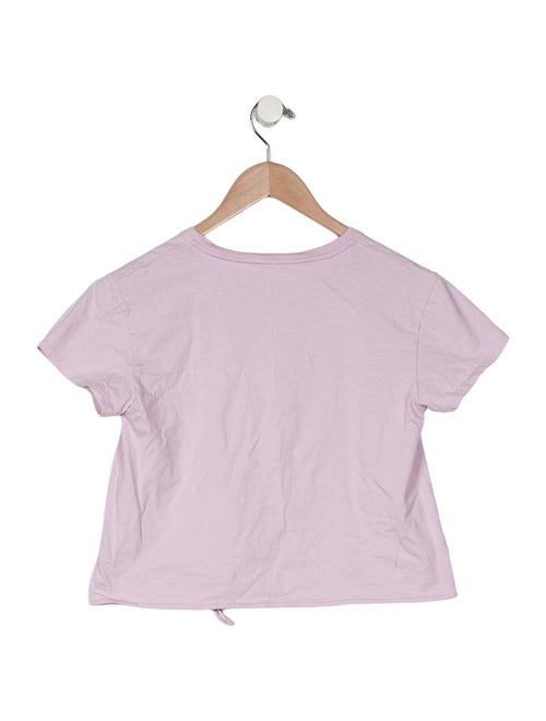 Chloé Girls Short Sleeve Heart Graphic Shirt