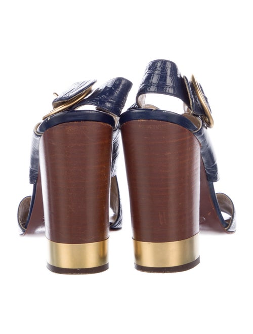 Chloé Patent Leather Slingback Pumps