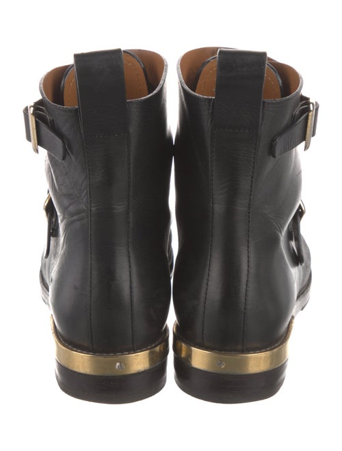 Chloé Leather Moto Boots