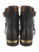 Chloé Leather Moto Boots