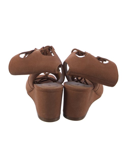 Chloé Suede Studded Accents Gladiator Sandals