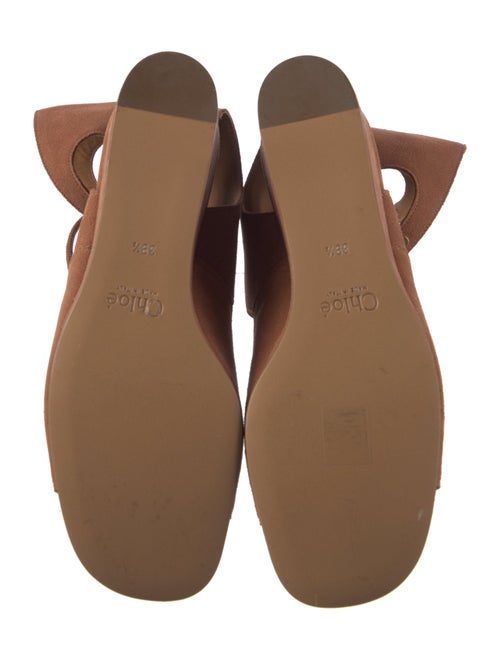 Chloé Suede Studded Accents Gladiator Sandals