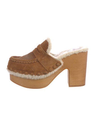 Chloé Suede Mules