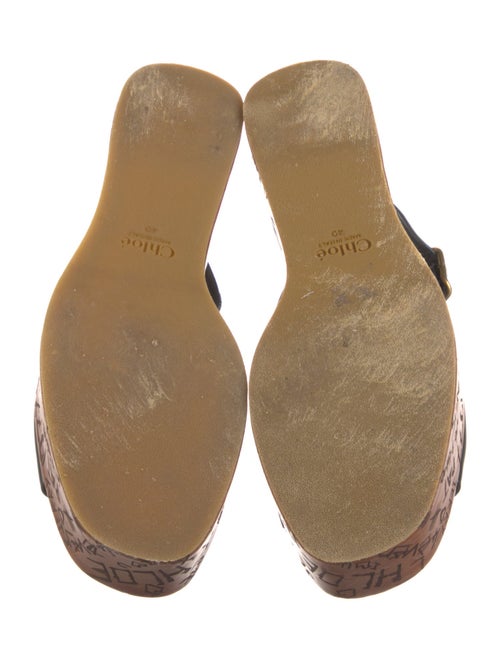 Chloé Leather Slingback Sandals