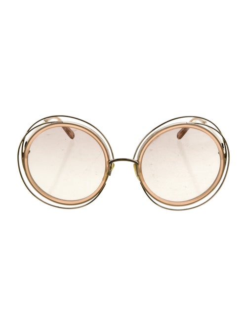 Chloé Round Gradient Sunglasses