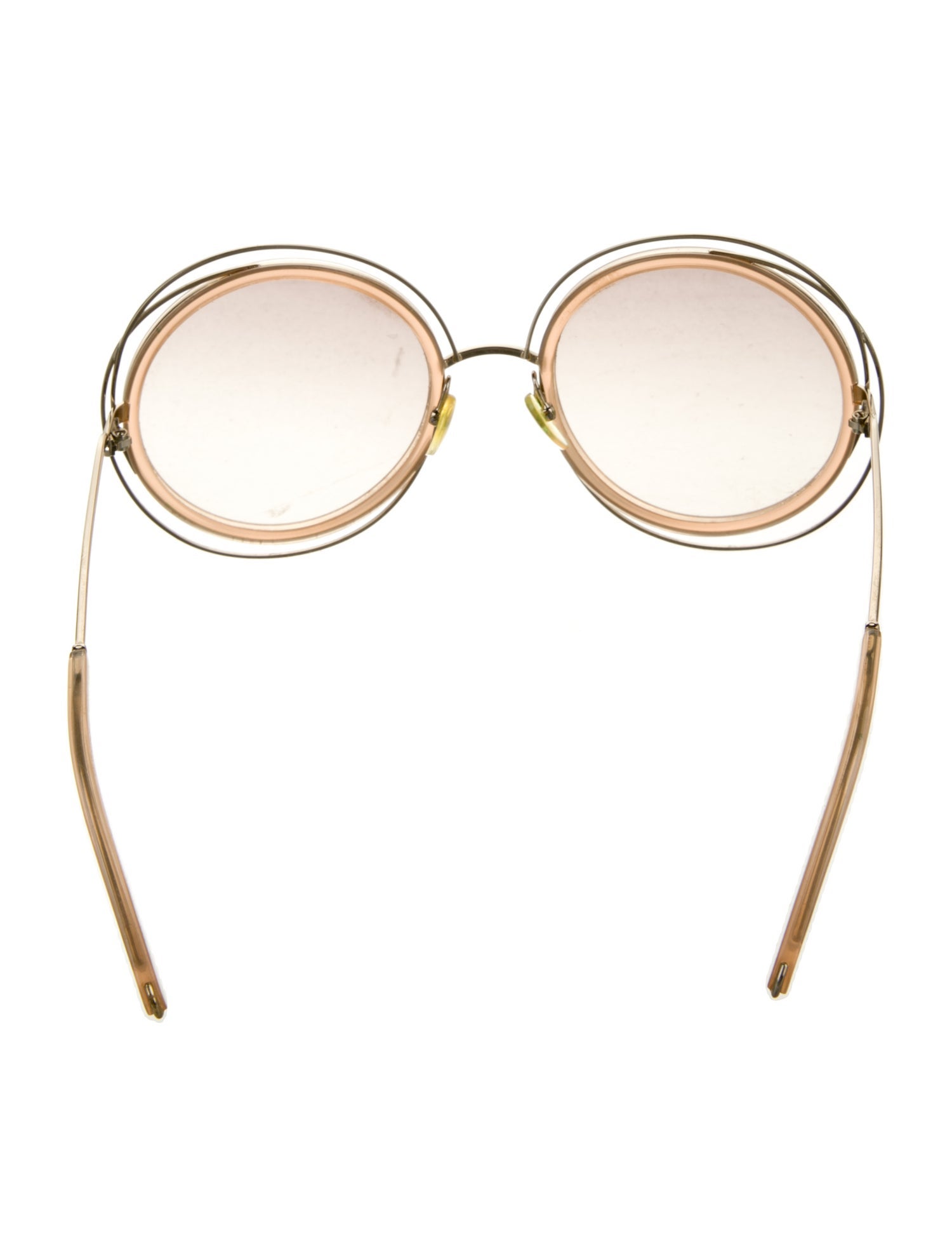 Chloé Round Gradient Sunglasses
