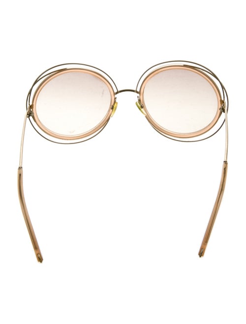 Chloé Round Gradient Sunglasses